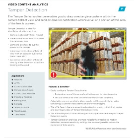 Tamper Detection in The Carolinas