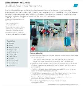 Unattended Baggage Detection in The Carolinas